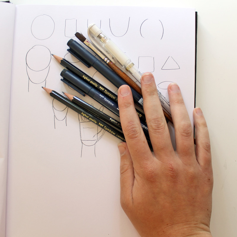 Art journal sketching katie lesson 2 teaser